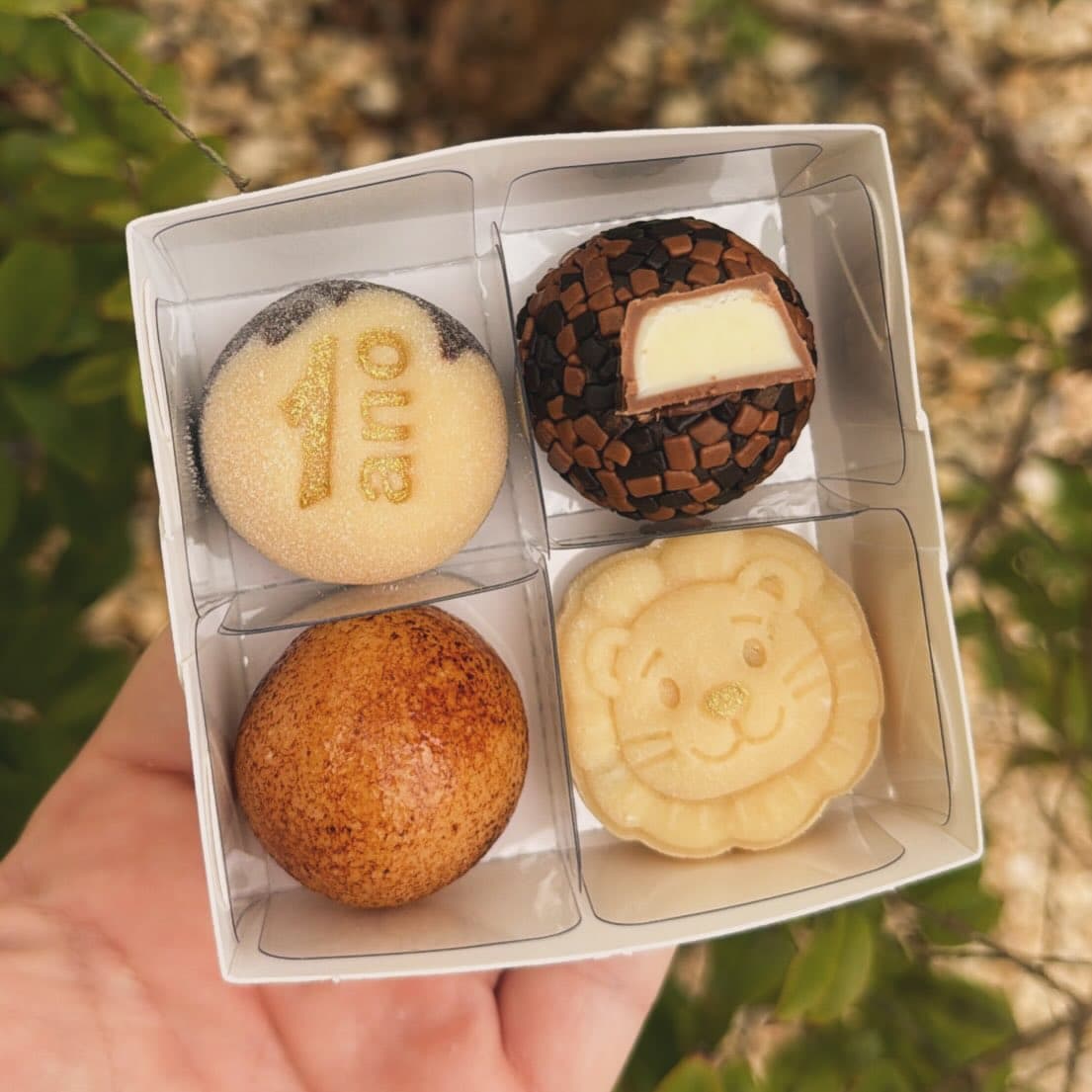 Caixa de brigadeiros BeJô